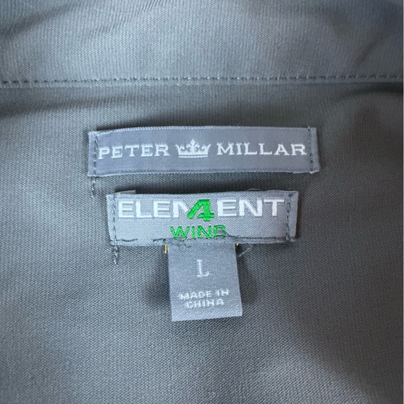 Peter Millar Vest Element 4 Full Zip Windblock Men’s Large BMW Championship B22 - Picture 12 of 14